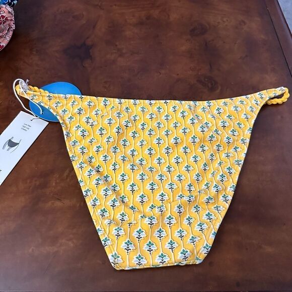 RHODE x Target Dainty Lotus-Print High-Leg Cheeky Bikini Bottom NWT Sz XL or XXL - Picture 6 of 6